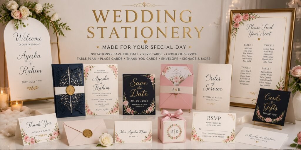 Wedding Stationery Printing Bromsgrove